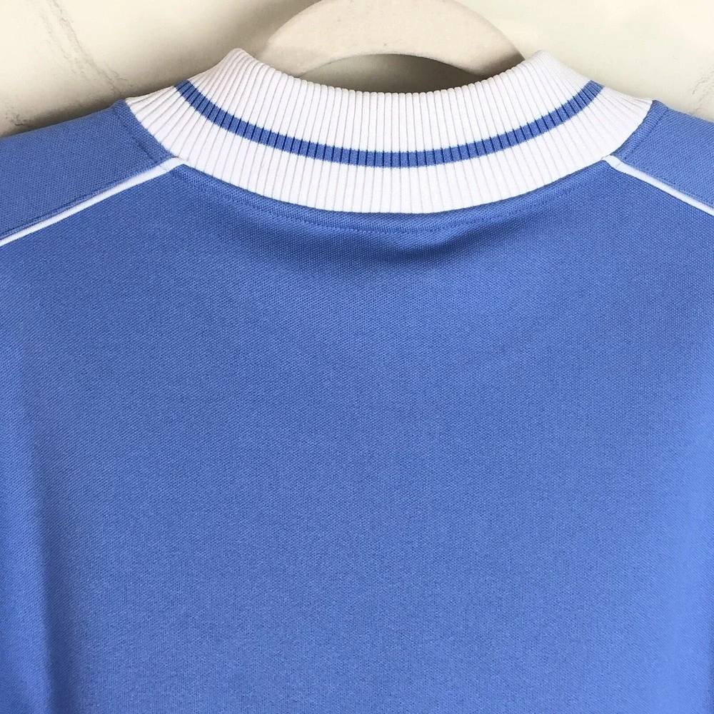 Vintage Jordan North Carolina Jumpman Basketball Baby Blue Pullover Mens Size L